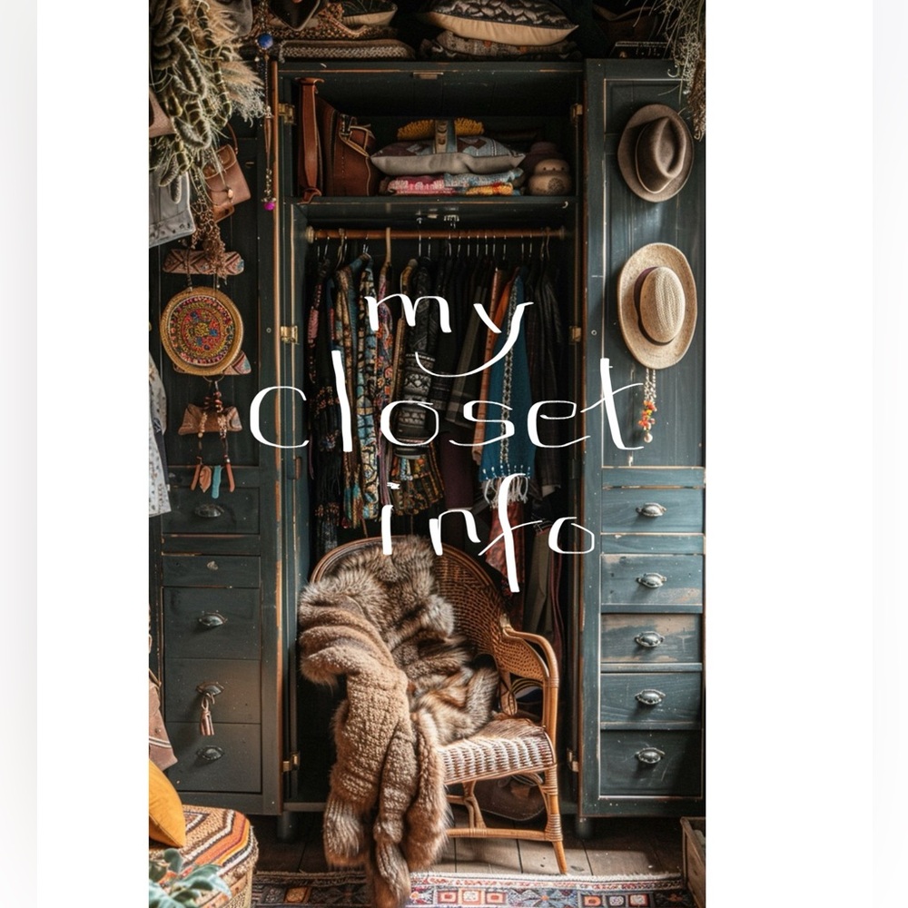 MY CLOSET INFO